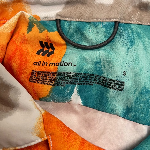 ALL IN MOTION Men's Shirt Jacket Quick Dry UPF 50+ Snap Front Size Small - Picture 5 of 6